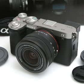 【中古】【美品】ソニー α7C II ILCE-7CM2L ズームレンズキット シルバー（センサー清掃済み） CA01-B5595-2S2 SONY ソニー α Eマウント ミラーレス フルサイズ 手ブレ補正 4K対応