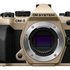 [新品]OM SYSTEM オーエムシステム ミラーレス一眼カメラ OM-5 Mark II ボディー サンドベージュ