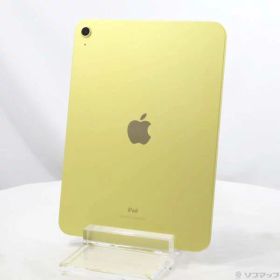 【中古】Apple(アップル) iPad 第10世代 64GB イエロー MPQ23J／A Wi-Fi 【258-ud】