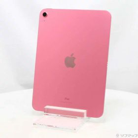 【中古】Apple(アップル) iPad 第10世代 64GB ピンク MPQ33J／A Wi-Fi 【349-ud】