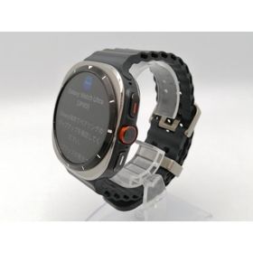 【中古】SAMSUNG Galaxy Watch Ultra (2024) LTE/Bluetoothモデル SM-L705FZTJDCM [チタニウム シルバー]【ECセンター】保証期間１ヶ月【ランクB】