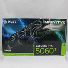 中古 Palit NE7506T019T1-GB2061S(RTX5060Ti Infinity3 16G) 178241 状態： B:良品