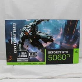 中古 玄人志向 GALAKURO GAMING GG-RTX5060Ti-E16GB/OC/DF/V2（RTX5060Ti 16GB） 3480039628 状態： B:良品