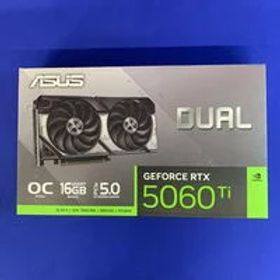 中古 ASUS DUAL-RTX5060TI-O16G (RTX5060Ti 16G) 178229 状態： B:良品
