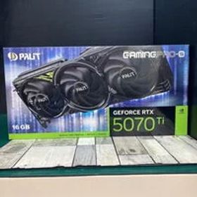 中古 Palit NE7507T019T2-GB2031U(RTX5070Ti 16GB GamingPro-S) 188931 状態： C:並品