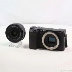 【中古】SONY(ソニー) α6400 ILCE-6400L パワーズームレンズキット ブラック 【348-ud】