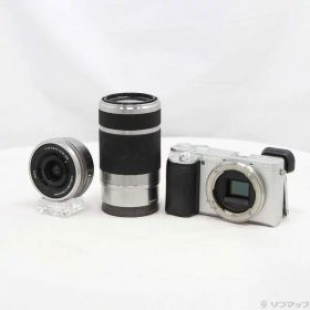 【中古】SONY(ソニー) α6400 ILCE-6400Y ダブルズームレンズキット シルバー 【198-ud】
