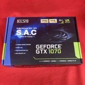 中古 ELSA GeForce GTX1070 (8GB PCI-E) 3250006211 状態： C:並品