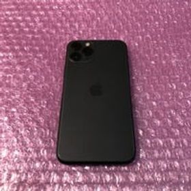 中古 【SIMロック解除済み】【SoftBank】 Apple iPhone11 Pro 256GB (ミッドナイトグリーン) MWCC2J/A 155454 状態： B:良品