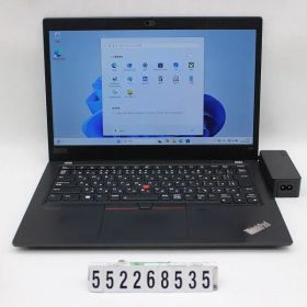 Lenovo ThinkPad X13 Gen1 Core i5 10210U 1.6GHz/8GB/256GB(SSD)/13.3W/FHD(1920x1080)/Win11 【552268535】