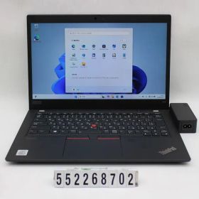 Lenovo ThinkPad X13 Gen1 Core i5 10210U 1.6GHz/8GB/256GB(SSD)/13.3W/FHD(1920x1080)/Win11 【552268702】