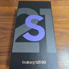 Galaxy S21 5G ファントムバイオレット 箱等付き【中古使用感あり】