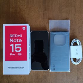 シャオミ(Xiaomi)のREDMI Note 15 Pro 5G チタングレー 256GB (スマートフォン本体)