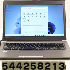 dynabook dynabook R63/DN Core i7 8550U 1.8GHz/8GB/256GB(SSD)/13.3W/FWXGA(1366x768)/Win11 【中古】