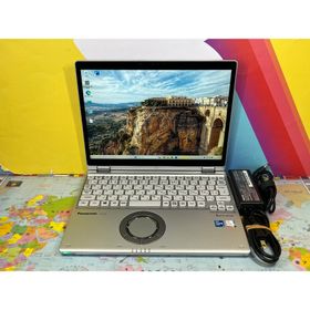 パナソニック(Panasonic)の極美品 16GB レッツノート CF-QV1 2in1 タッチ 非常綺麗 超軽量(ノートPC)