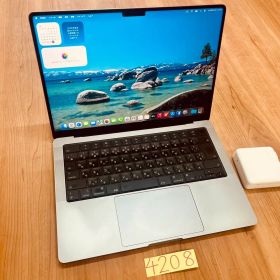 【動作確認済】 MacBook pro 14インチ 2021 Apple M1 MAX 64GB 1TB 動画編集可能 カメラ内蔵 ノートPC SSD搭載 macOSインストール済 【4208】