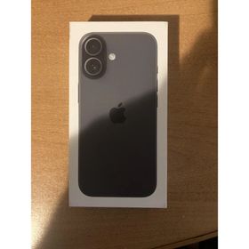 アップル(Apple)のiPhone16 128GB ブラック SIMフリー(スマートフォン本体)