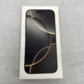 【中古】【SIMﾌﾘｰ】○iPhone 16 Pro 128GB(ﾅﾁｭﾗﾙﾁﾀﾆｳﾑ)[91][240091408376](スマートフォン本体)
