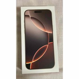 iPhone 16 pro max 512gb デザートチタニウム simフリー(スマートフォン本体)