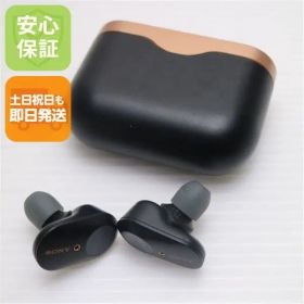 良品中古 WF-1000XM3 ブラック ワイヤレスイヤホン SONY 土日祝発送OK 01000