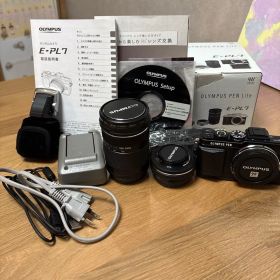 OLYMPUS ミラーレス一眼 PEN E-PL7 EZダブルズームキット