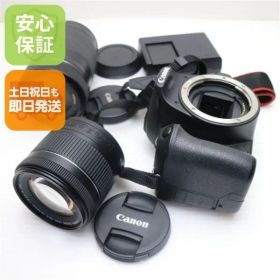 新品同様 EOS Kiss X10 ダブルズームキット ブラック 即日発送 Canon デジタル一眼カメラ デジタルカメラ 土日祝発送OK 01000