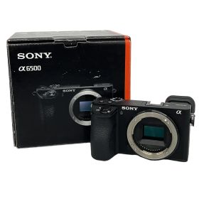 SONY α6500 ILCE-6500 ボディ ブラック ミラーレス一眼カメラ APS-C 中古 T11192139