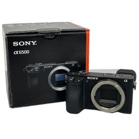 SONY α6500 ILCE-6500 ボディ ブラック ミラーレス一眼カメラ APS-C 中古 T11192140