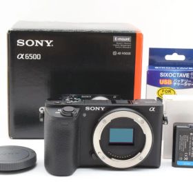 超美品 ソニー α6500 ILCE-6500 ショット 1643 箱 H443