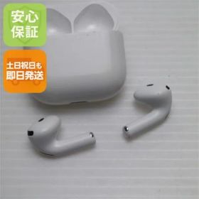 良品中古 AirPods 4(アクティブノイズキャンセリング非搭載) イヤホン APPLE 即日発送 土日祝発送OK 01000