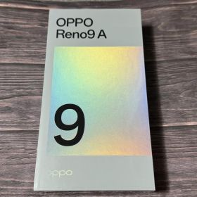 OPPO Reno9 A 本体 ナイトブラック Reno9A simフリー