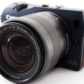 キヤノン ミラーレス CANON EOS M レンズキット ベイブルー 中古 新品SDカード付き 届いてすぐに使える コンパクト かわいい 動画撮影 美