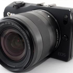 キヤノン ミラーレス CANON EOS M ブラック レンズキット 中古 新品SDカード付き 届いてすぐに使える