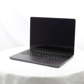 (中古)MacBook Pro 14.2-inch Late-2024 MW2U3J/A M4 10コアCPU_10コアGPU 16GB SSD512GB スペースブラック (26.3 Tahoe)(262-ud)
