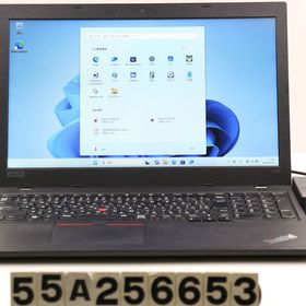 Lenovo ThinkPad L590 Core i5 8265U 1.6GHz/8GB/256GB(SSD)/15.6W/FWXGA(1366x768)/Win11 【中古】