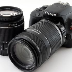 キヤノン デジタル一眼 CANON EOS Kiss X7 ダブルズームキット 中古 新品SDカード付き 届いてすぐに使える 動画撮影 手振れ補正 コンパク