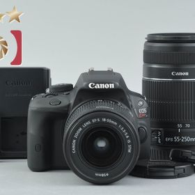 【中古】Canon キヤノン EOS Kiss X7 ダブルズームキット ブラック