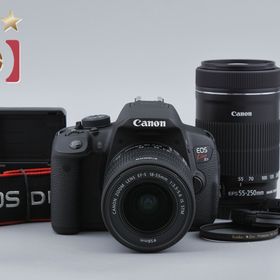 【中古】Canon キヤノン EOS Kiss X7i ダブルズームキット シャッター回数僅少