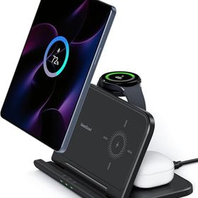 ワイヤレス充電器 Galaxy Z Fold Galaxy Watch Google Pixel 9 Pro Fold & Galaxy Z Fold 6 / 5 / 4 / 3 シリーズ 折り畳み式 ワイヤレス