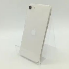 【中古】Apple au 【SIMフリー】 iPhone SE（第3世代） 64GB スターライト MMYD3J/A【OSU301】保証期間１ヶ月【ランクC】