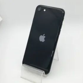 【中古】Apple au 【SIMフリー】 iPhone SE（第3世代） 64GB ミッドナイト MMYC3J/A【新橋烏森通り】保証期間１ヶ月【ランクB】