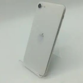 【中古】Apple au 【SIMフリー】 iPhone SE（第3世代） 128GB スターライト MMYG3J/A【広島】保証期間１ヶ月【ランクC】