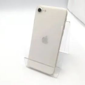 【中古】Apple 国内版 【SIMフリー】 iPhone SE（第3世代） 256GB スターライト MMYK3J/A【ECセンター】保証期間１ヶ月【ランクC】