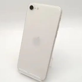 【中古】Apple docomo 【SIMフリー】 iPhone SE（第3世代） 64GB スターライト MMYD3J/A【大須2】保証期間１ヶ月【ランクC】