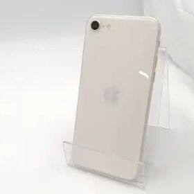 【中古】Apple au 【SIMフリー】 iPhone SE（第3世代） 128GB スターライト MMYG3J/A【ECセンター】保証期間１ヶ月【ランクA】