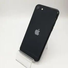 【中古】Apple au 【SIMフリー】 iPhone SE（第3世代） 64GB ミッドナイト MMYC3J/A【アリオ倉敷】保証期間１ヶ月【ランクC】