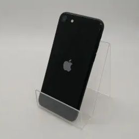 【中古】Apple au 【SIMフリー】 iPhone SE（第3世代） 128GB ミッドナイト MMYF3J/A【札幌南2条】保証期間１週間【ランクC】