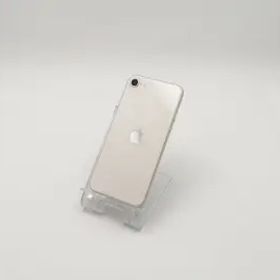 【中古】Apple au 【SIMフリー】 iPhone SE（第3世代） 64GB スターライト MMYD3J/A【ECセンター】保証期間１ヶ月【ランクC】