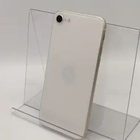 【中古】Apple au 【SIMフリー】 iPhone SE（第3世代） 64GB スターライト MMYD3J/A【大宮東口】保証期間１ヶ月【ランクB】