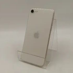 【中古】Apple au 【SIMフリー】 iPhone SE（第3世代） 64GB スターライト MMYD3J/A【千葉】保証期間１ヶ月【ランクA】